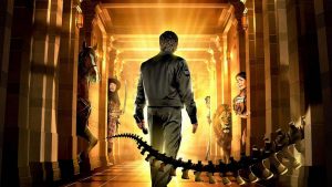 A picture of a poster for Night at the Museum